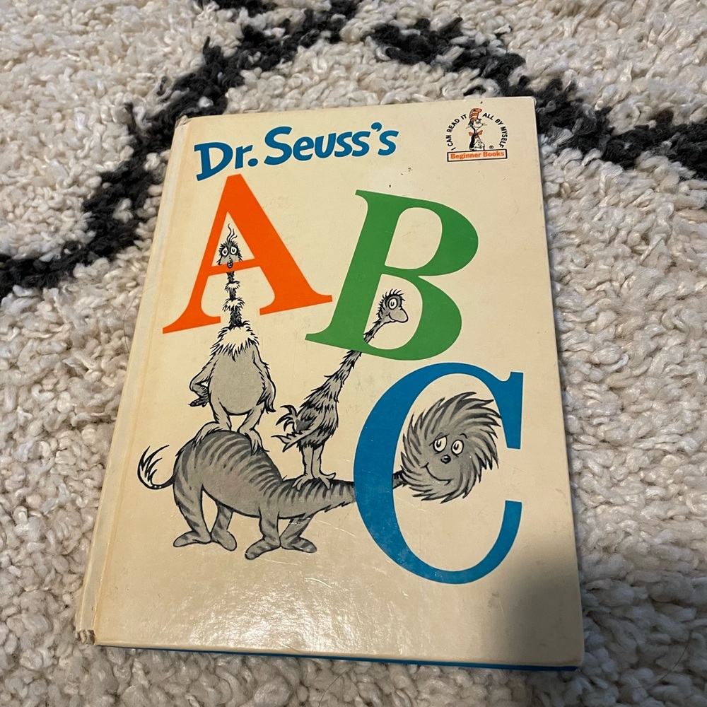 Vintage Dr. Seuss’s ABC book.